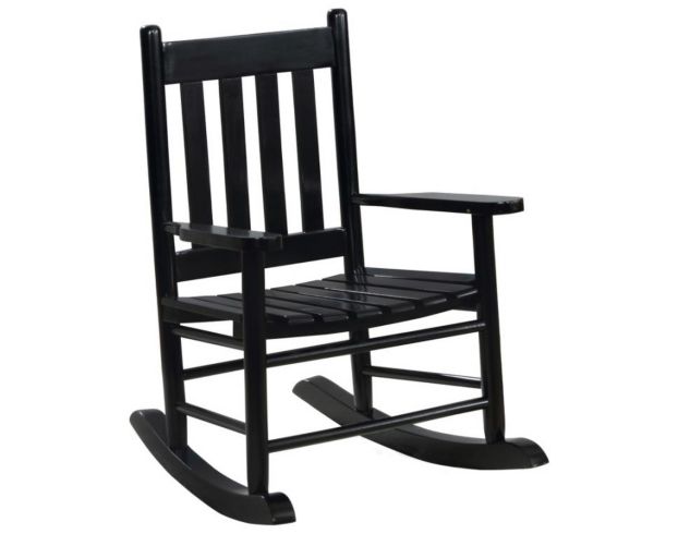 Coaster Black Rocking Chair large image number 1