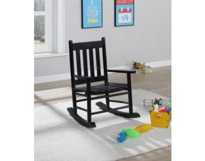 Coaster Black Rocking Chair