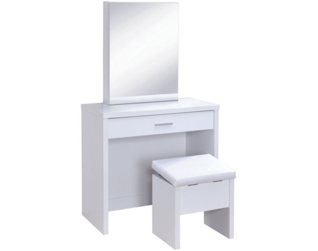 Coaster Vanity with Mirror and Bench large image number 1