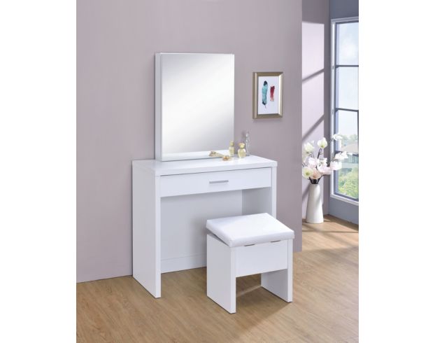 Coaster Vanity with Mirror and Bench large image number 2