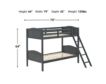 Coaster Littleton Twin Bunk Bed small image number 6