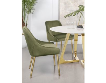 Coaster Gwynn Green 5-Piece Dining Set