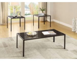 Coaster Brock Coffee Table & Two End Tables