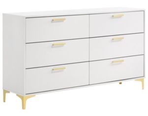 Coaster Co. Of America Kendall 6-Drawer White Dresser