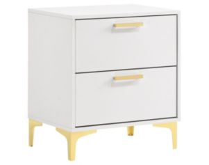 Coaster Co. Of America Kendall 2-Drawer White Nightstand