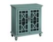 Coast To Coast Blue 2-Door Cabinet small image number 1