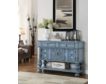 Coast To Coast Mabry Mill 2-Drawer Blue Storage Console small image number 2