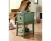 Coast To Coast Weathered Green 1-Drawer Accent Cabinet small image number 2