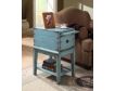Coast To Coast Weathered Blue 1-Drawer Accent Cabinet small image number 2