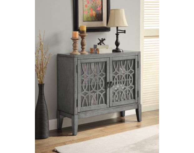 Coast To Coast Gray 2-Door Accent Cabinet large image number 2