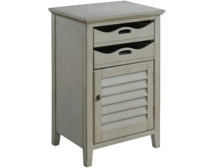 Coast To Coast Magruder Gray Accent Cabinet