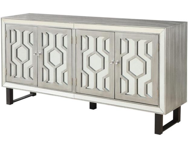 Coast To Coast Bose Metallic Pewter Media Credenza large image number 1