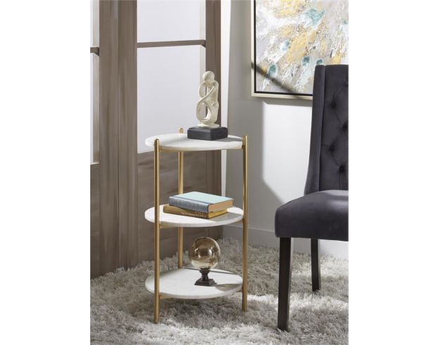 Coast To Coast Accents 3-Tier Accent Table large image number 2