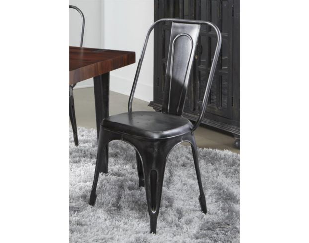 Large metal dining discount chairs