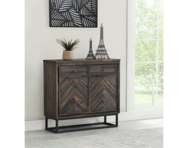 Coast To Coast Aspen Court Brown Two-Door Media Console large image number 2