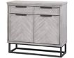 Coast To Coast Aspen Court White Two-Door Media Console small image number 1