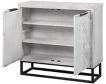 Coast To Coast Aspen Court White Two-Door Media Console small image number 3