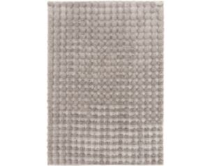 Central Oriental Bebel Gray Faux Fur Shag 5 X 7 Rug