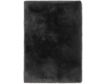 Central Oriental Belgian Black Faux Fur 5 X 7 Rug small image number 1