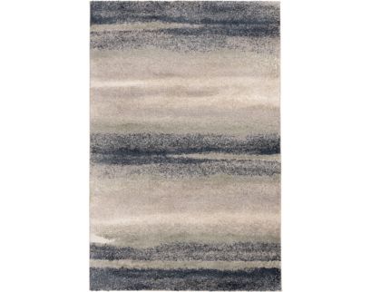 Central Oriental Azariah Zinc and Denim 5 X 7.6 Rug