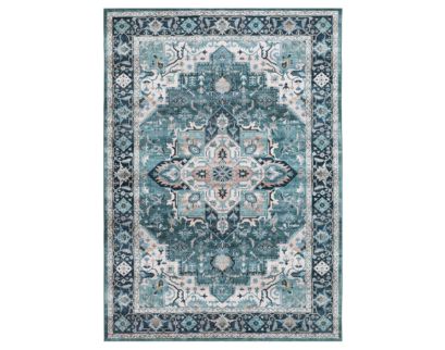 Central Oriental Velveteen Chantal Green 5 X 7 Rug