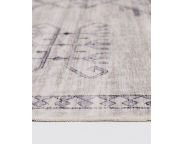 Central Oriental Velveteen Ivory 2.3 x 6 Runner Rug large image number 5