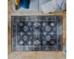 Central Oriental Velveteen Raquel Blue 5 X 7 Rug small image number 1