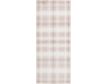 Central Oriental Velveteen Plaid 2.3 X 6 Runner Rug small image number 1