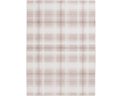 Central Oriental Velveteen Plaid 5 X 7 Rug