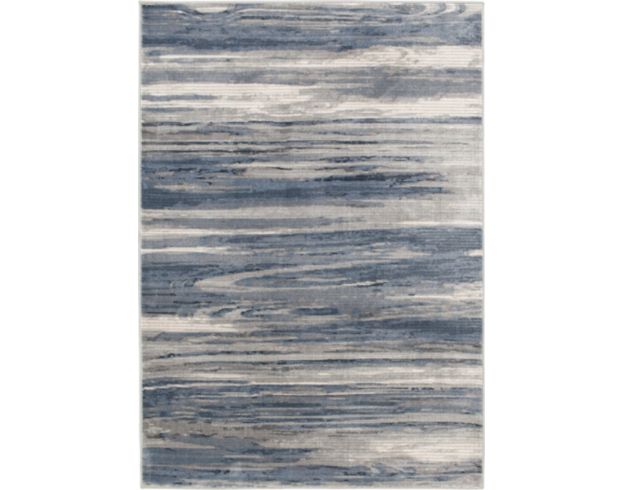 Central Oriental Clearwater 5' X 8' Blue Rug large image number 1