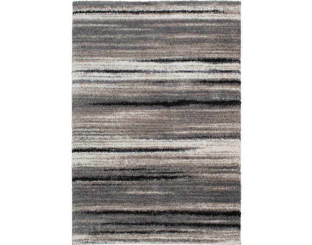 Central Oriental Tulsa 5.3' X 7.6' Gray Rug large image number 1
