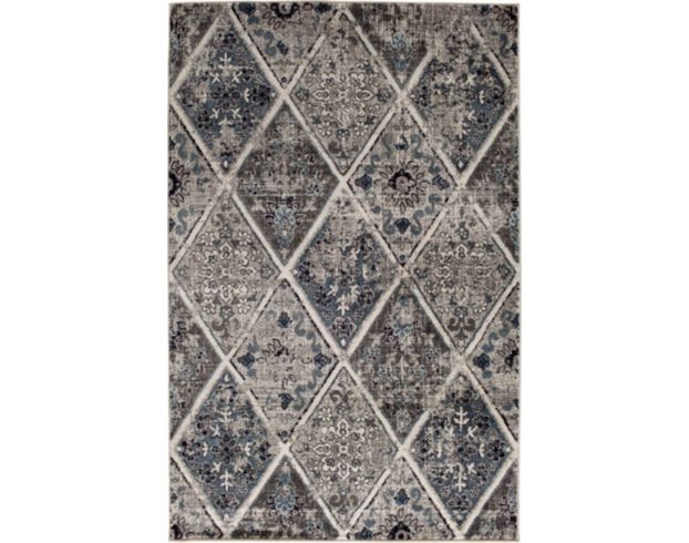 Central Oriental Corso Azzurro Blue 5' X 8' Rug large image number 1