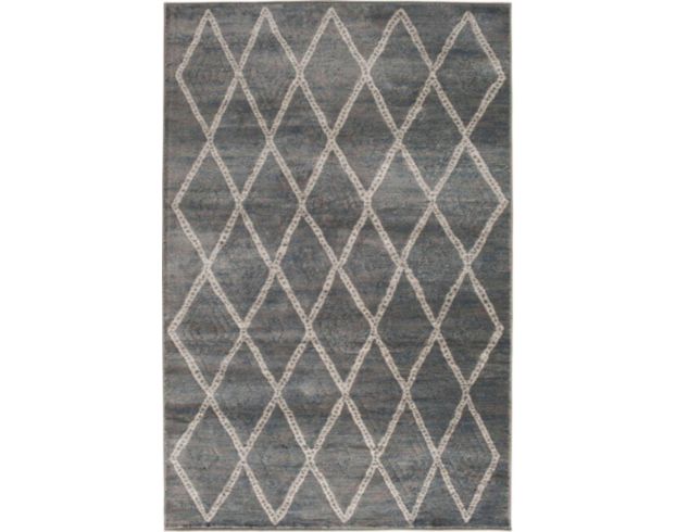 Central Oriental Corso Azzurro Gray 5' X 8' Rug large image number 1