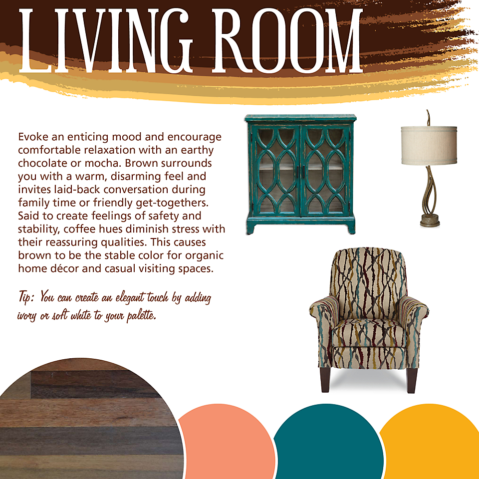 Living Room Color Theory