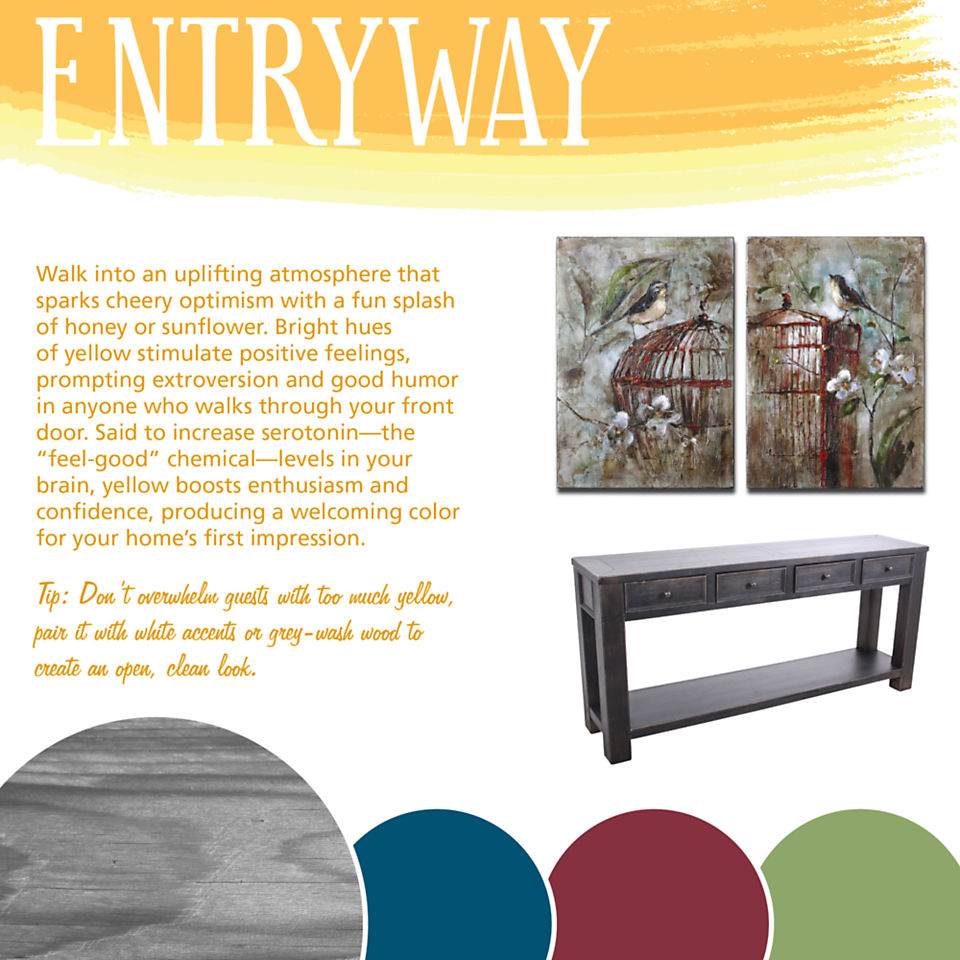 Entryway Color Theory