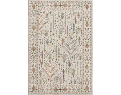 Dalyn Rug Co Hatay Ivory 8 X 10 Washable Rug