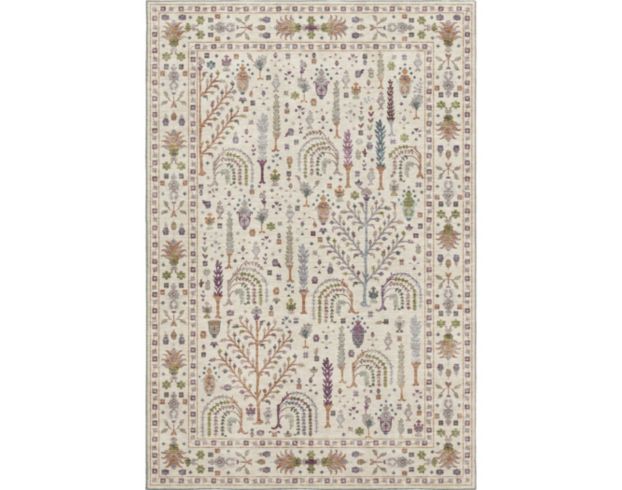 Dalyn Rug Co Hatay Ivory 8 X 10 Washable Rug large image number 1