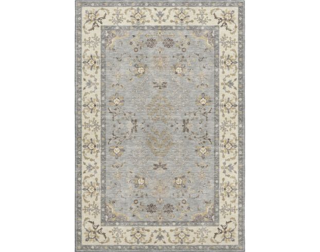 Dalyn Rug Co Hatay Gray 8 X 10 Washable Rug large image number 1