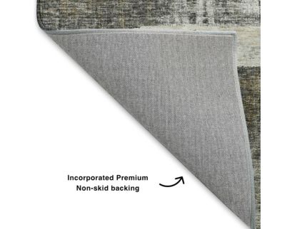 Dalyn Rug Co Trevi Gray 8 X 10 Washable Rug