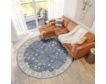 Dalyn Rug Co Hatay Blue 8-Foot Washable Round Rug small image number 2