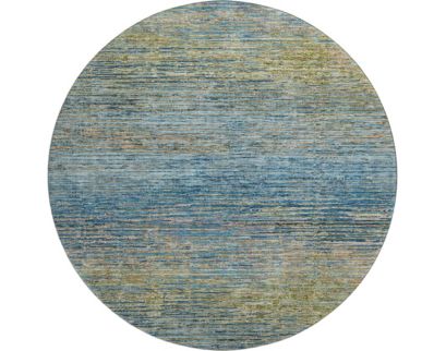 Dalyn Rug Co Trevi Denim 8-Foot Washable Round Rug