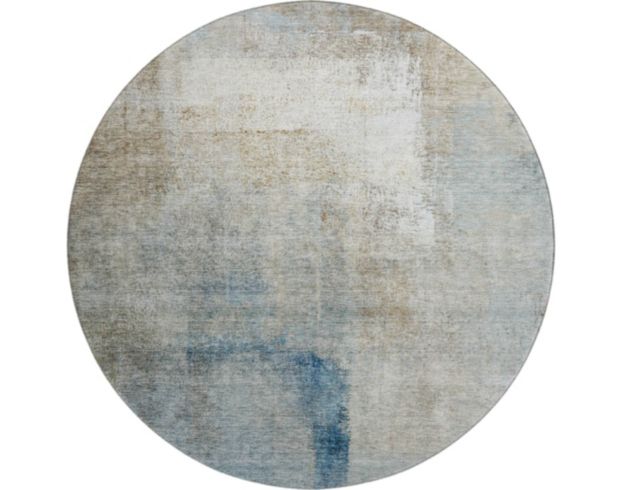 Dalyn Rug Co Trevi Taupe 8-Foot Washable Round Rug large image number 1