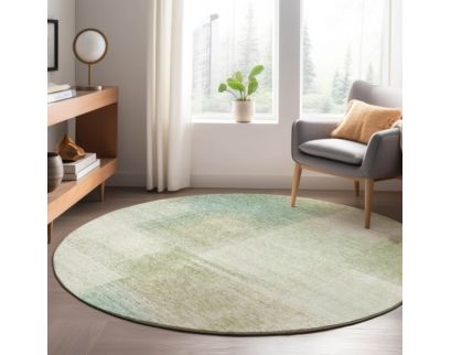 Dalyn Rug Co Trevi Fern 8-Foot Washable Round Rug