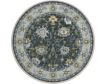 Dalyn Marbella 8' Dark Gray Multi-Colored Round Rug small image number 1