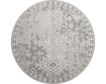 Dalyn Brisbane 8' Gray Round Rug small image number 1