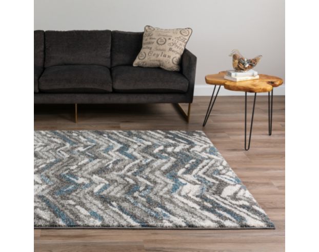 Dalyn Rocco 10' X 13' Gray Rug large image number 2