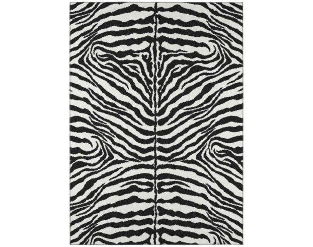 Dalyn Mali 5' x 7'6" Zebra Rug large image number 1