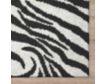 Dalyn Mali 5' x 7'6" Zebra Rug small image number 3