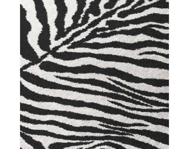 Dalyn Mali 5' x 7'6" Zebra Rug large image number 9
