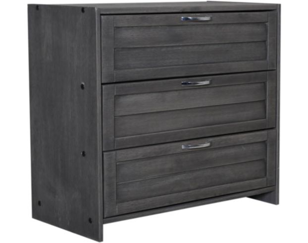 Donco Trading Co. Louver 3-Drawer Chest large image number 2